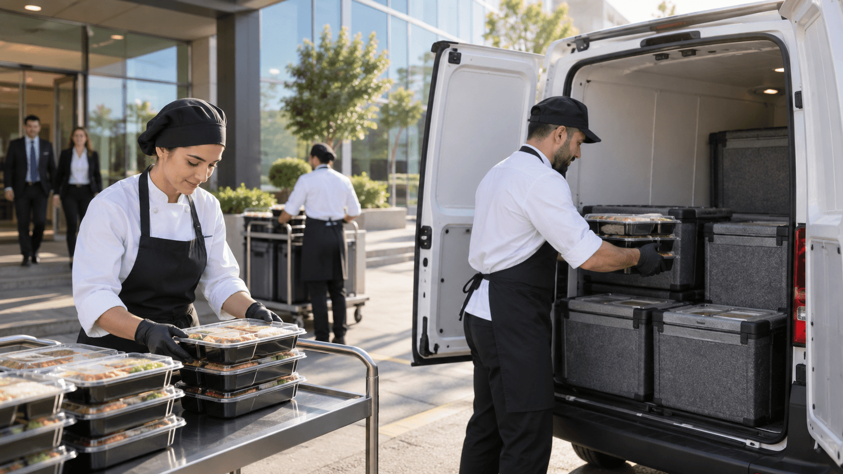 Planned ready-meal delivery